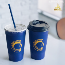 Ly Giấy Logo Thương Hiệu