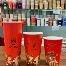 Ly Giấy Phiên Bản Tết