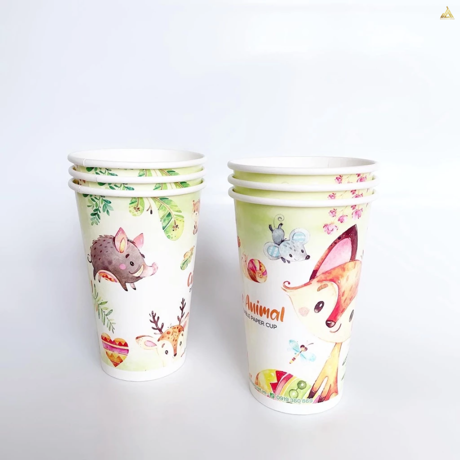Ly Giấy Hình Động Vật