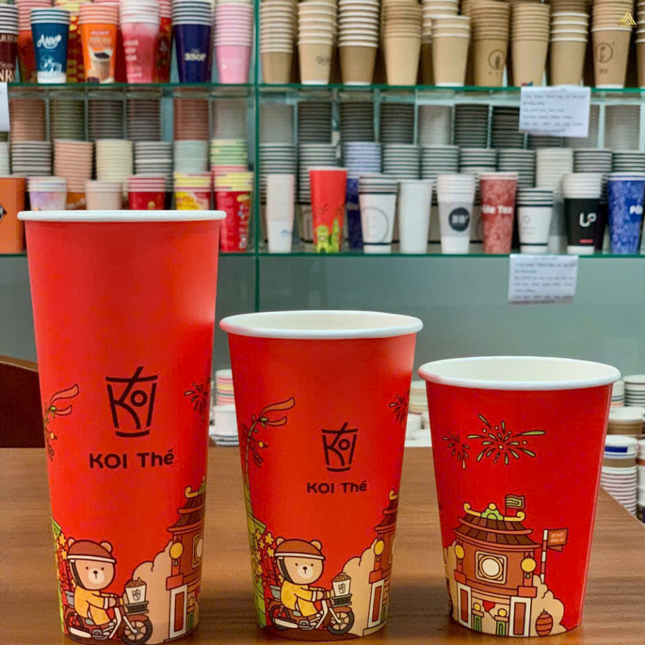 Ly Giấy Phiên Bản Tết